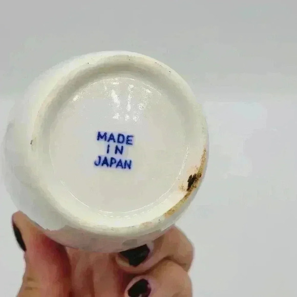 Vintage 1940's Mt Fuji Japan Small Sake Bottle with Cork Empty - Picture 5 of 8